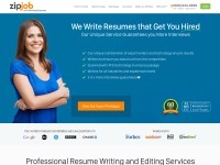 Desktop screenshot for zipjob.com