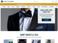 Desktop screenshot for thetiebar.com