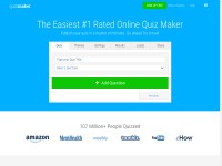 Desktop screenshot for quiz-maker.com