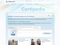 Desktop screenshot for certipedia.com