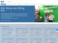 Desktop screenshot for bandatnendongnai.vn
