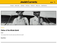 Desktop screenshot for jewishcurrents.org