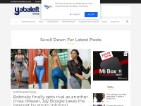 Desktop screenshot for yabaleftonline.ng