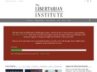 Desktop screenshot for libertarianinstitute.org