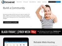 Desktop screenshot for bravenet.com