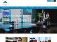 Desktop screenshot for mtroyal.ca