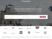 Desktop screenshot for trouver-ouvert.fr