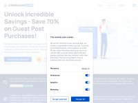 Desktop screenshot for linkbuilder.com