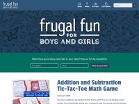 Desktop screenshot for frugalfun4boys.com