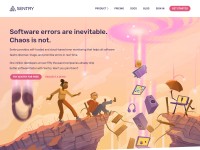 Desktop screenshot for sentry.io