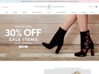 Desktop screenshot for chineselaundry.com