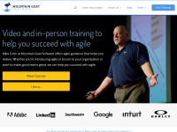 Desktop screenshot for mountaingoatsoftware.com