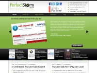 Desktop screenshot for perfectstormmedia.com