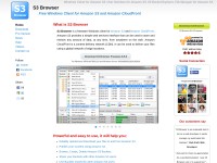 Desktop screenshot for s3browser.com