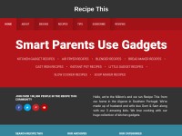 Desktop screenshot for recipethis.com
