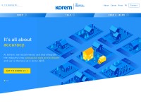 Desktop screenshot for korem.com