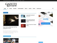 Desktop screenshot for gazettereview.com