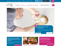 Desktop screenshot for linz.at