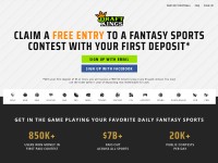 Desktop screenshot for draftkings.com