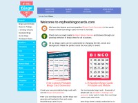 Desktop screenshot for myfreebingocards.com