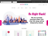 Desktop screenshot for mishibox.com