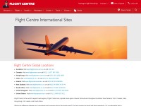 Desktop screenshot for flightcentre.com
