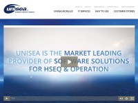 Desktop screenshot for unisea.no