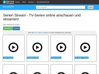 Desktop screenshot for serienstreamen.de