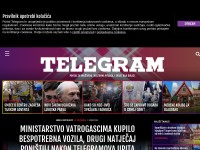 Desktop screenshot for telegram.hr