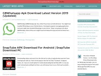 Desktop screenshot for latestmodapks.com