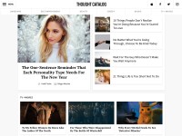 Desktop screenshot for thoughtcatalog.com