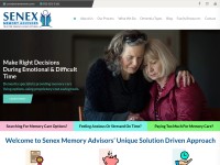 Desktop screenshot for senexmemory.com