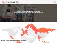 Desktop screenshot for cuponation.com
