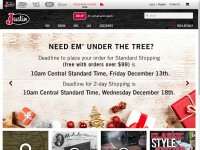 Desktop screenshot for justinboots.com