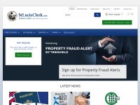 Desktop screenshot for stlucieclerk.com