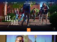 Desktop screenshot for queens.edu