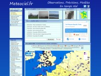 Desktop screenshot for meteociel.fr