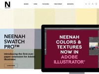 Desktop screenshot for neenahpaper.com