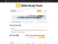 Desktop screenshot for biblestudytools.com