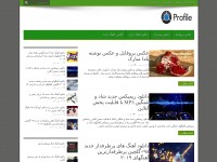 Desktop screenshot for profilee.ir