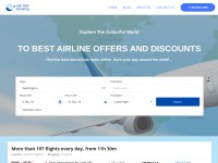 Desktop screenshot for airtripbooking.com