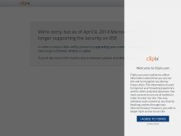 Desktop screenshot for clipix.com