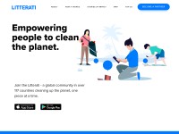 Desktop screenshot for litterati.org