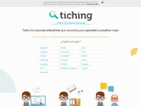 Desktop screenshot for tiching.com