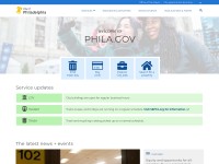 Desktop screenshot for phila.gov