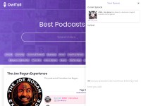 Desktop screenshot for owltail.com