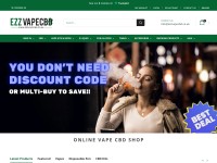 Desktop screenshot for ezzvapecbd.co.uk
