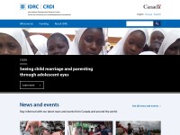 Desktop screenshot for idrc.ca