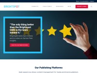 Desktop screenshot for brightspot.com