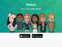 Desktop screenshot for bitmoji.com